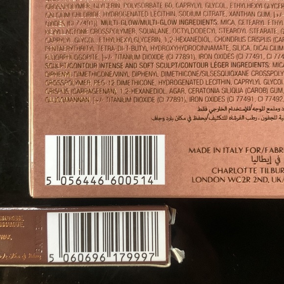 Charlotte Tilbury NUDEGASM FACE PALETTE
FACE PALETTE+ super nudes liner pencils - Picture 12 of 12